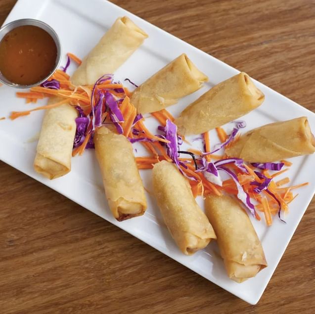 1. Egg Rolls (4 Pieces)