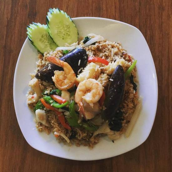 5. Spicy Seafood Fried Rice