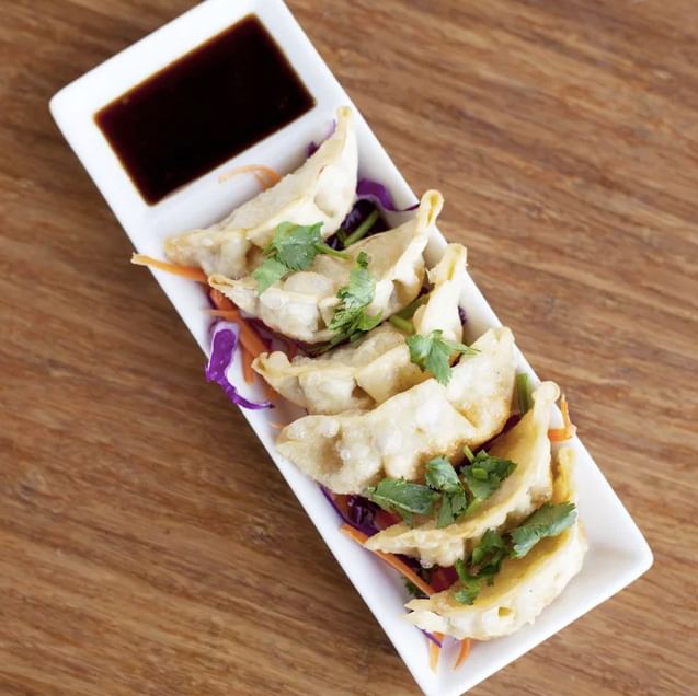 4. Pot Stickers (6 Pieces)