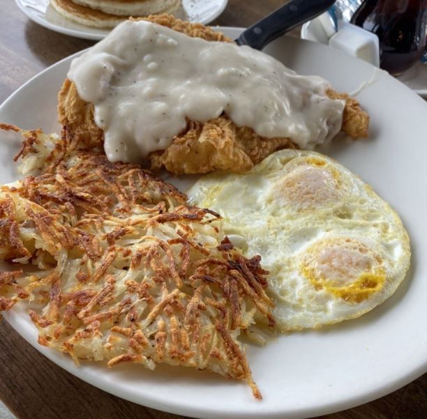 Chicken Fried Chicken & Eggs