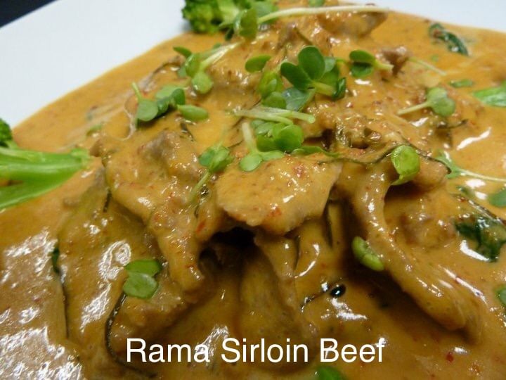 L'Thai Rama Beef (Pra Ram Long-Song)