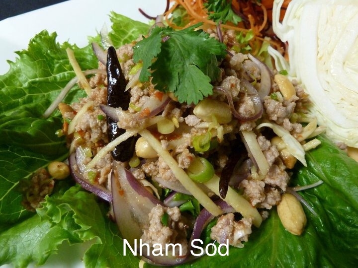 Nham-Sod (Zesty Ground Pork Salad)