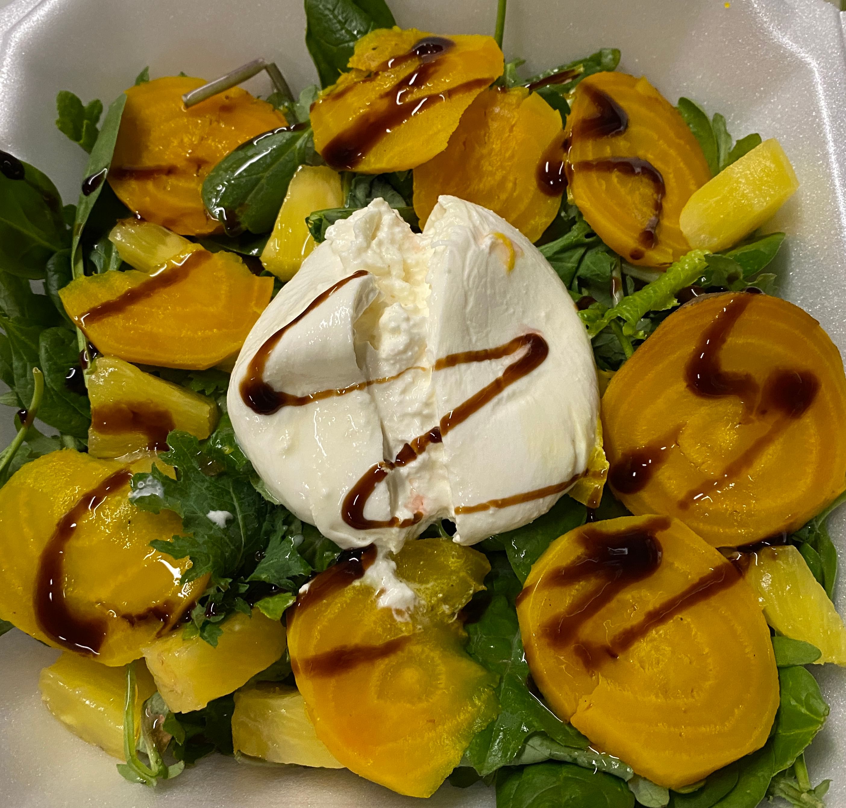 Beet & Burrata salad.