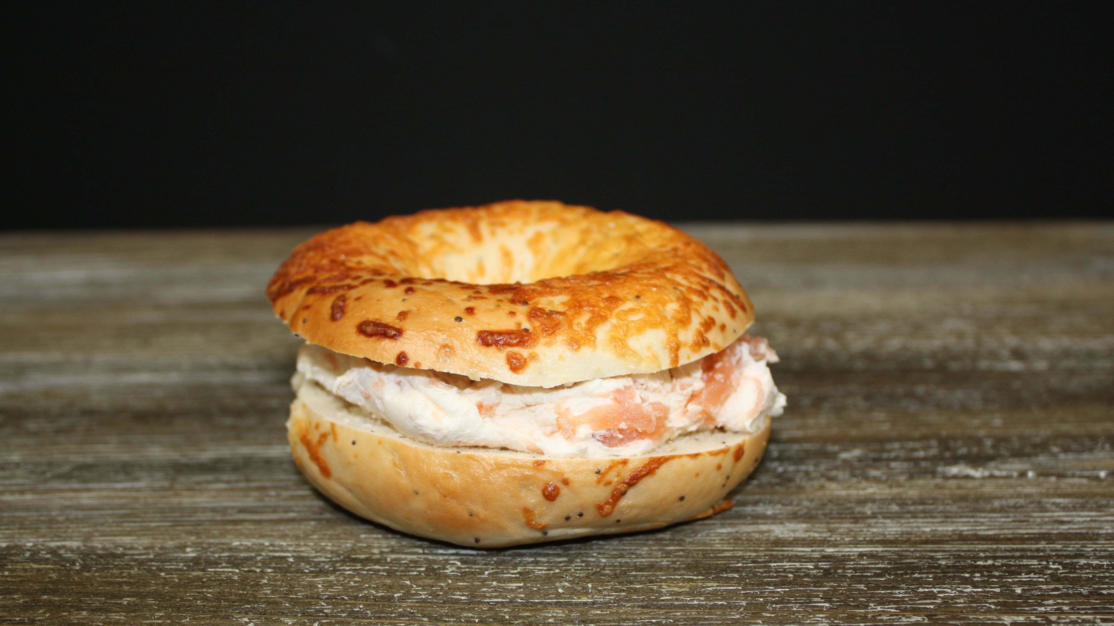 Bagel with Lox Schmear