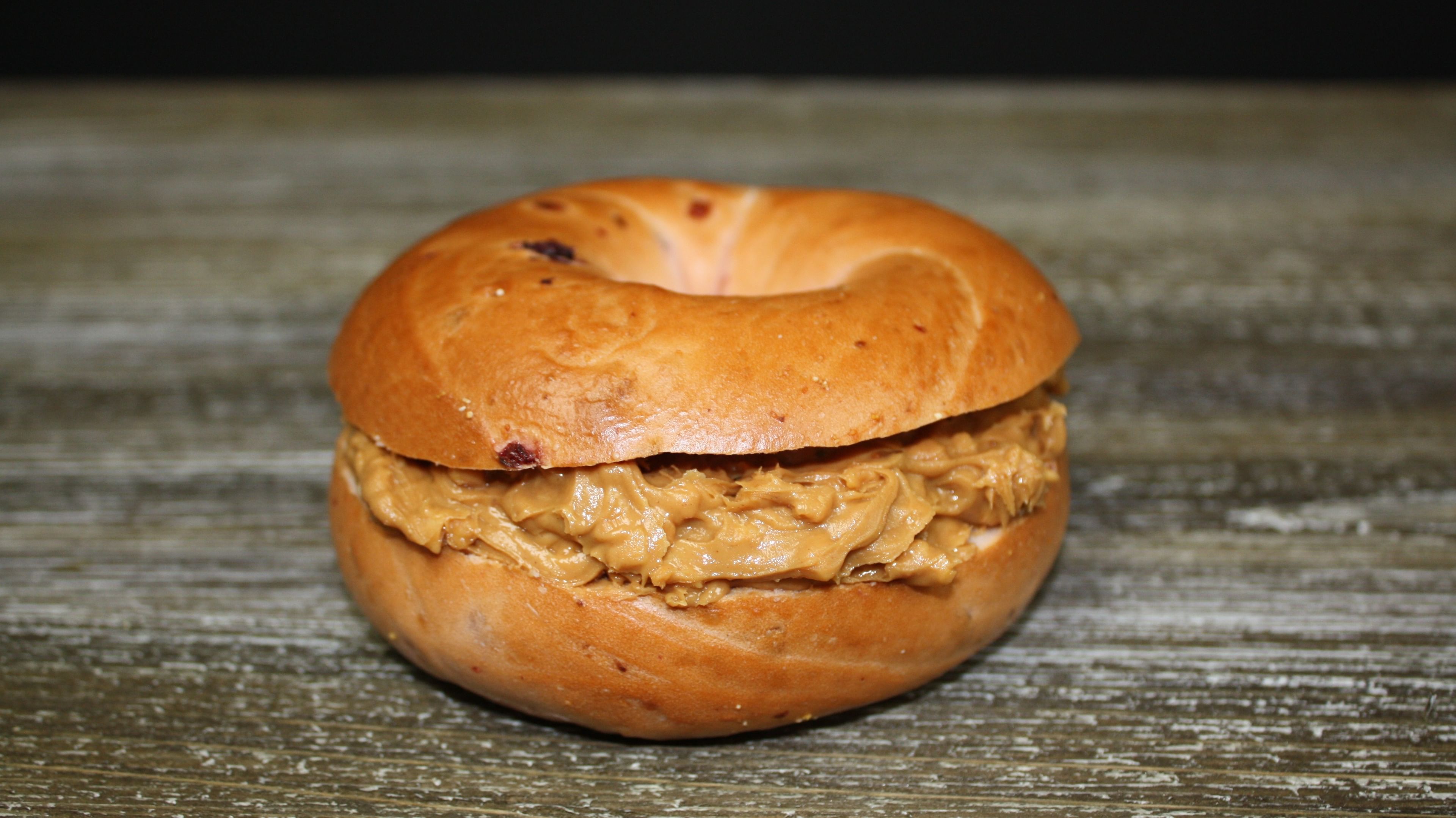 Bagel with Peanut Butter