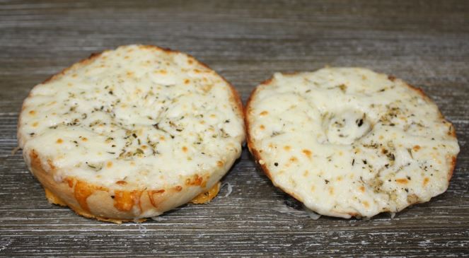 White Pizza Bagel