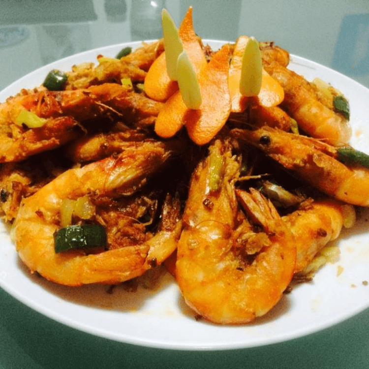 Salted Shrimps/Tôm Rang Muối.