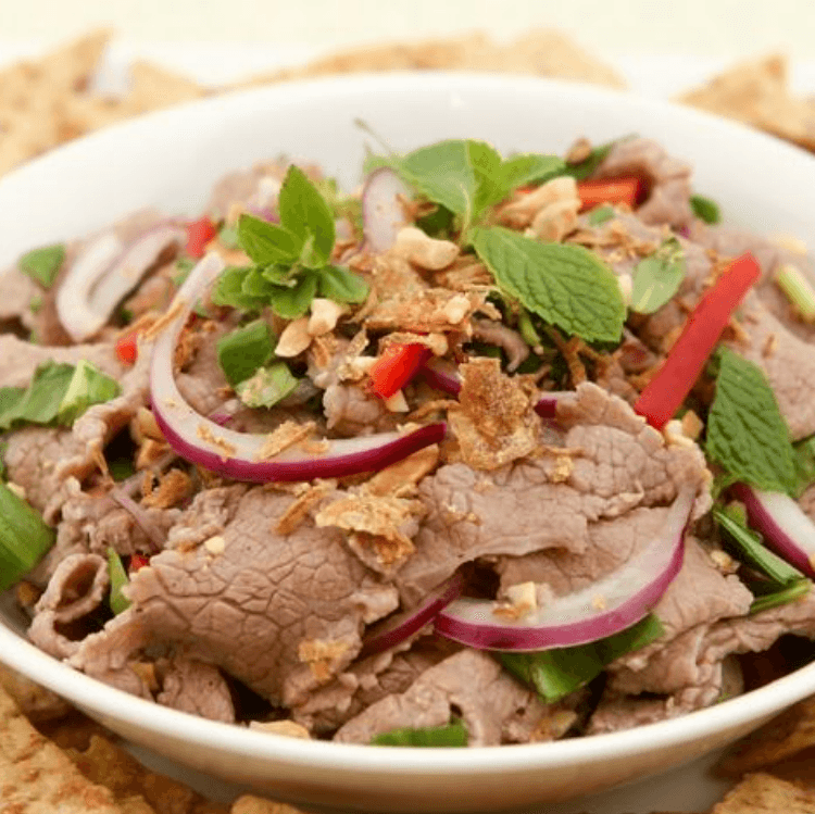 Rare Steak in Lime Juice/Bỏ Tài Chanh.