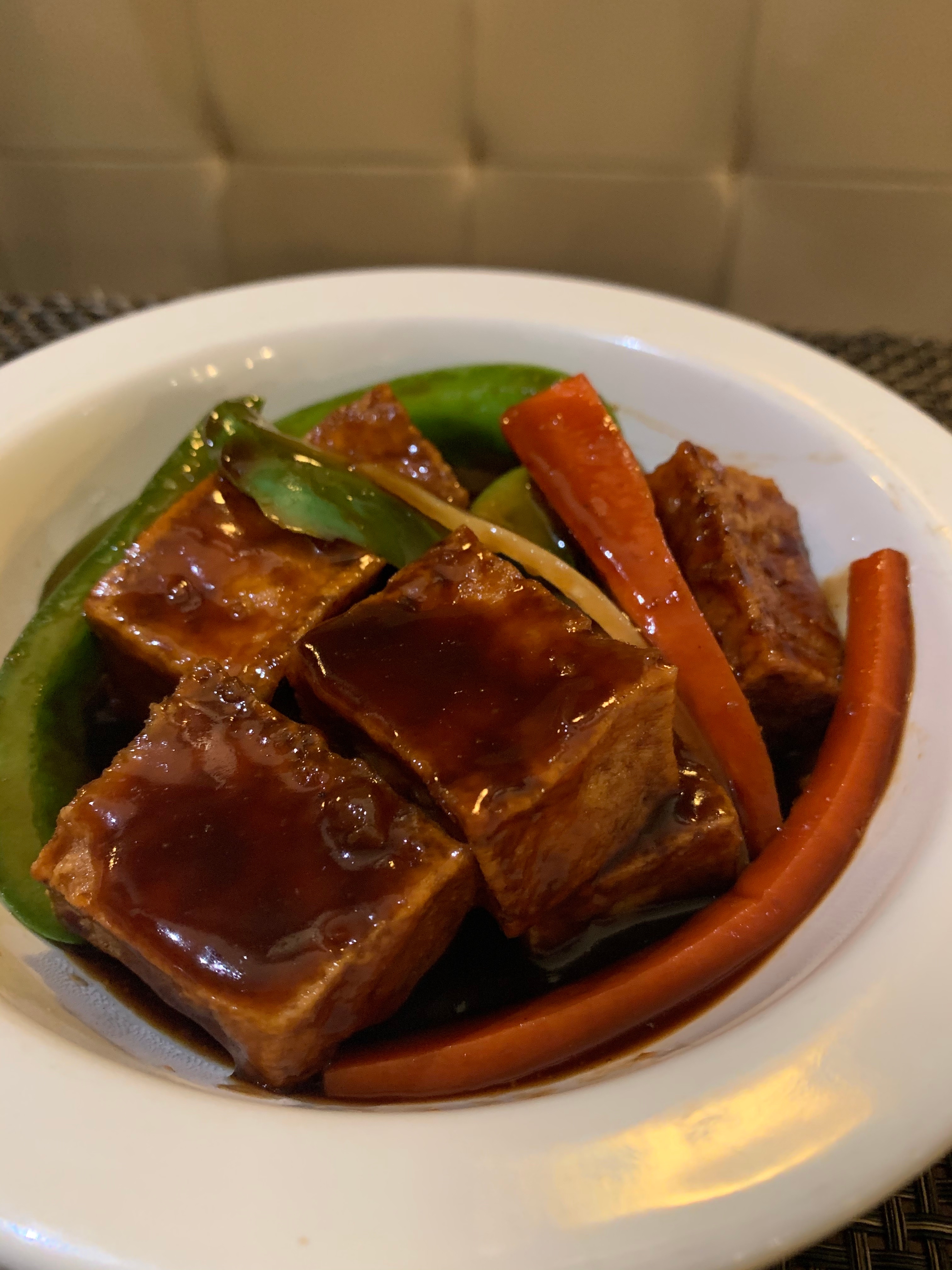 LUNCH Brown Stew Tofu