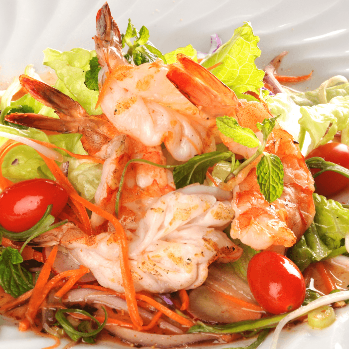 Grilled Shrimp Salad