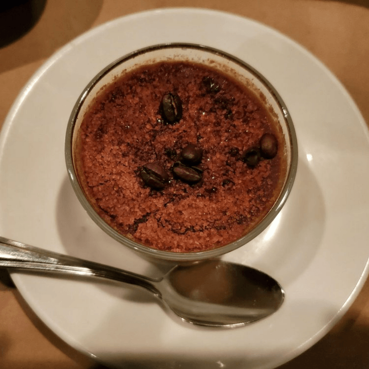 Espresso Creme Brulee Dessert