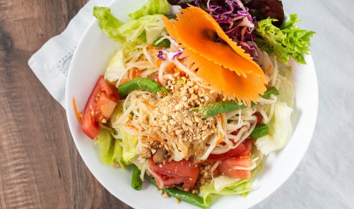 34. Thai Style Som Tum (Papaya Salad)