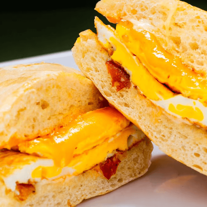 Two Eggs on a Roll