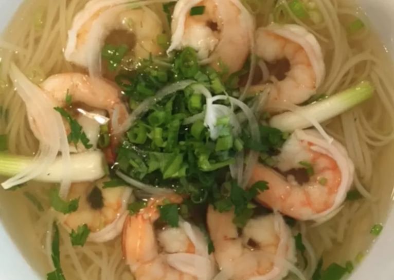 N6. Shrimp Noodle Soup
