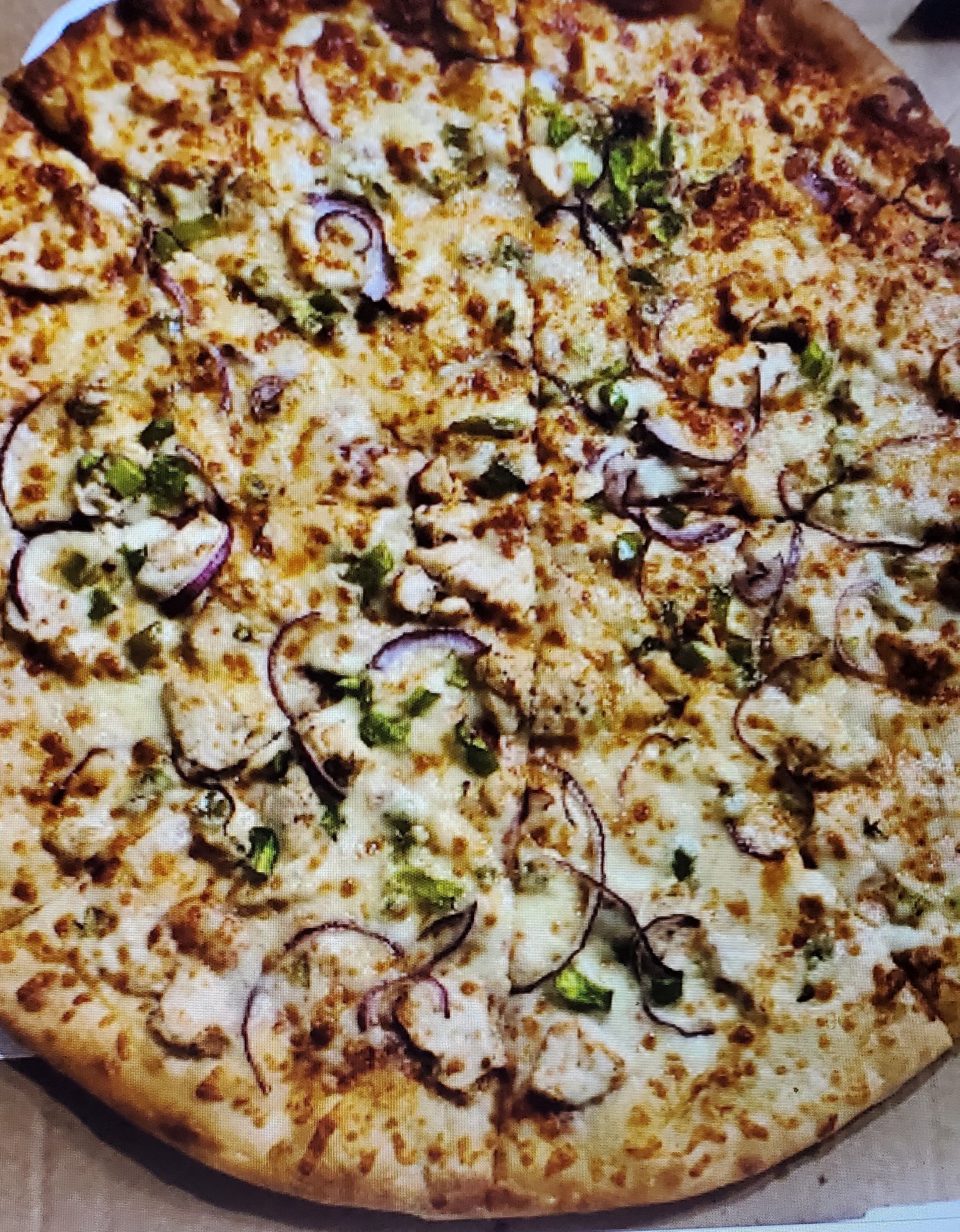 Malai Chicken Pizza (12" Meduim)