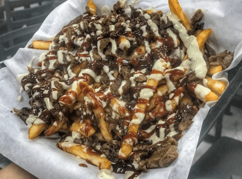 Happy Hour Gyro Fries 