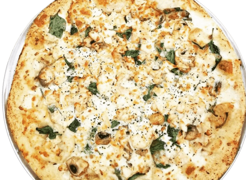 Chicken Alfredo Pizza