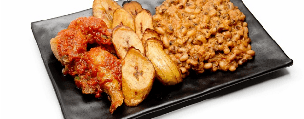 Beans & Plantains with Meat