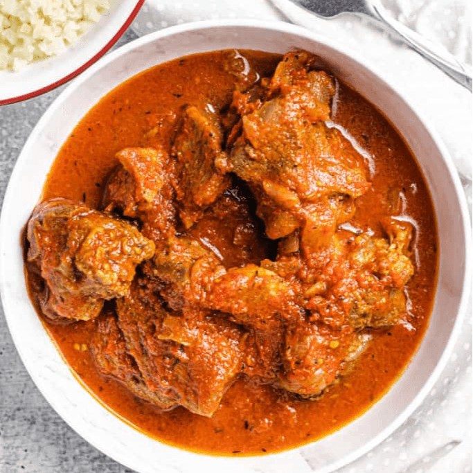 Family Style Stew with Goat