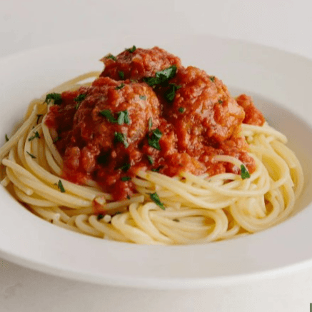 Kid's Spaghetti and Meatball