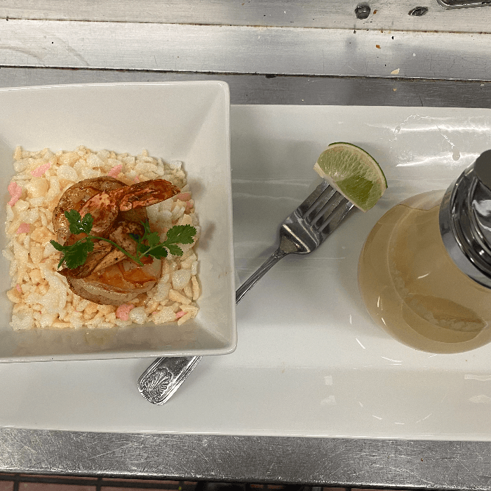 Shrimp Crispy Bisque