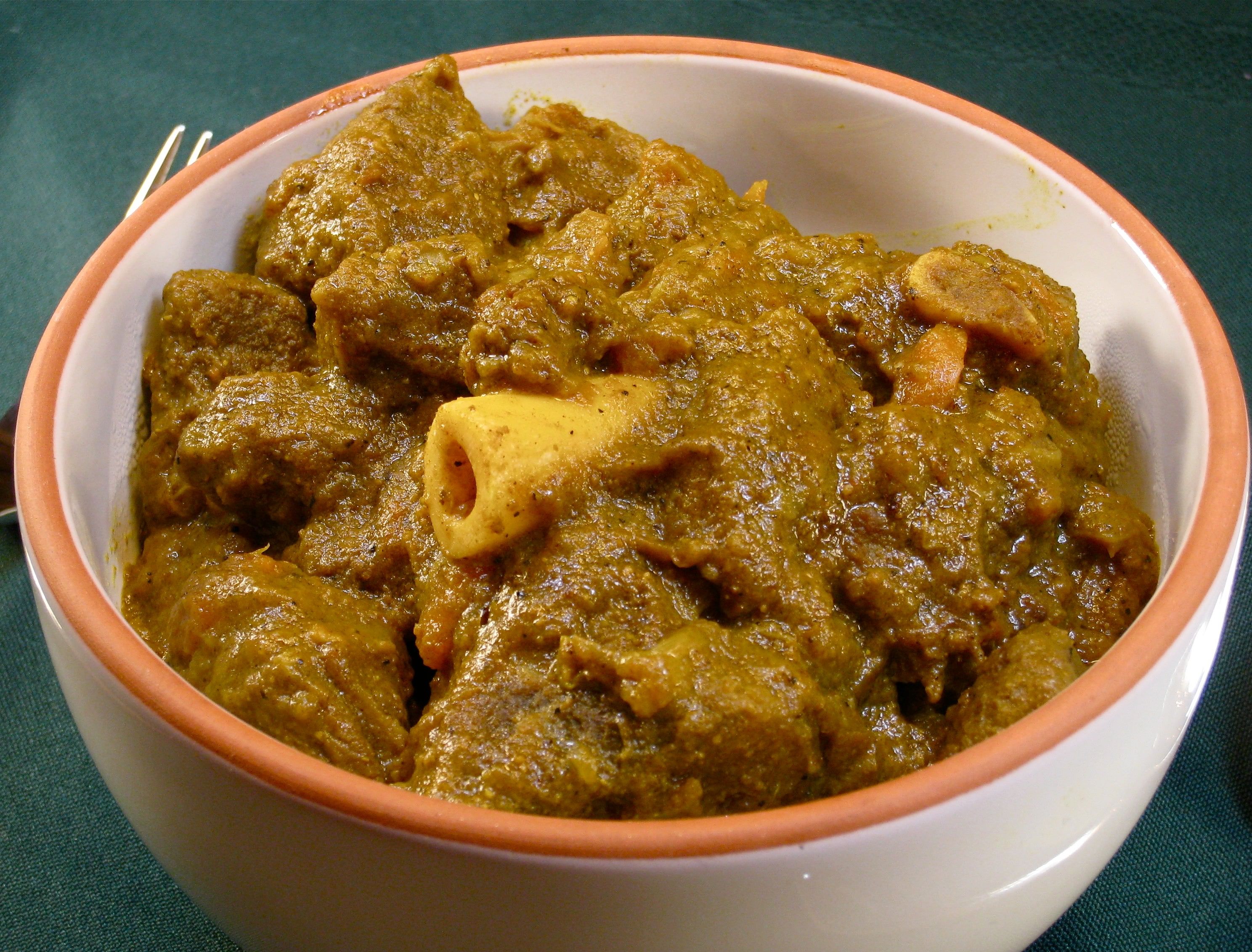 Curry Leaf Goat Curry