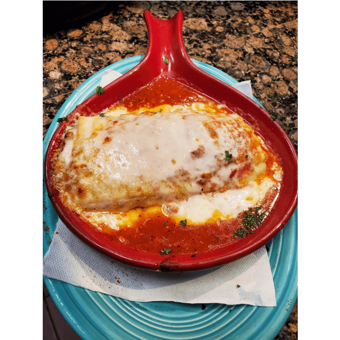 Homemade Meat Lasagna.