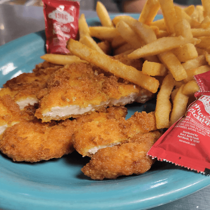 Homemade Chicken Strips.