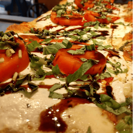 Caprese Pizza.