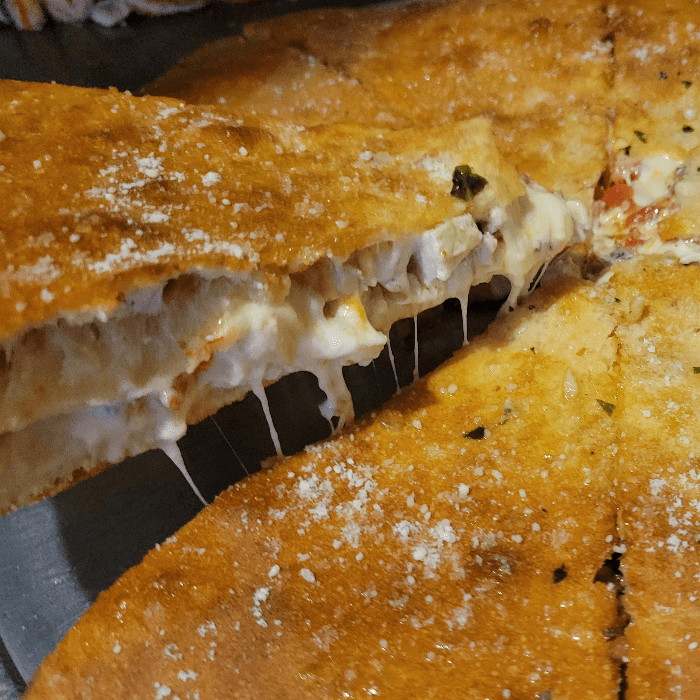 Stuffed Chicken Pizza