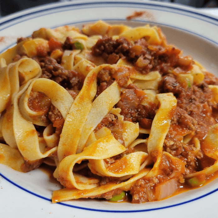 Fettuccine Alla Carne.