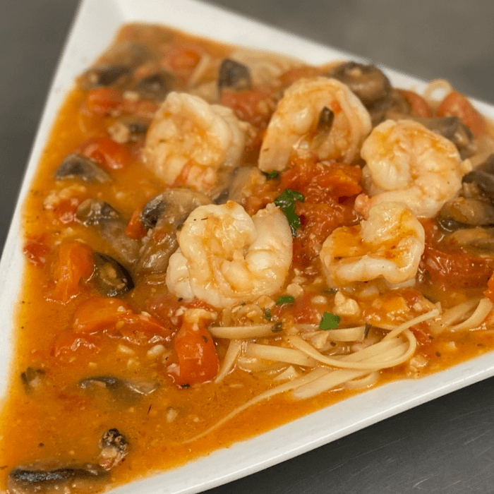 Linguini Alla Gambero Fradiavolo.