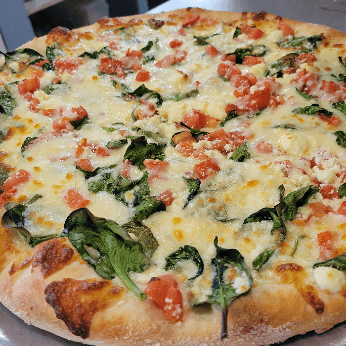 Spinaci Romana Pizza.