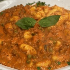 Gnocchi Alla Bolognese Rose