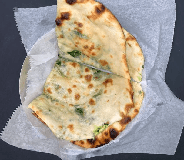 Spinach Naan