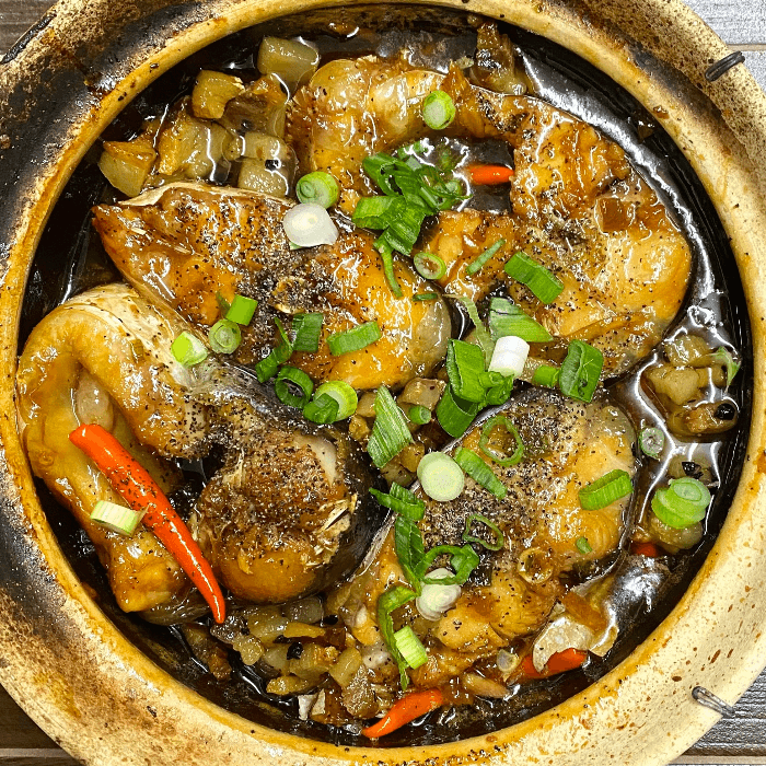 [E1] Caramelized Catfish in Clay Pot [ CA KHO TO ]