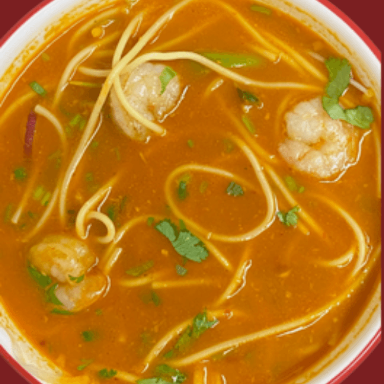 136. Shrimp Thukpa