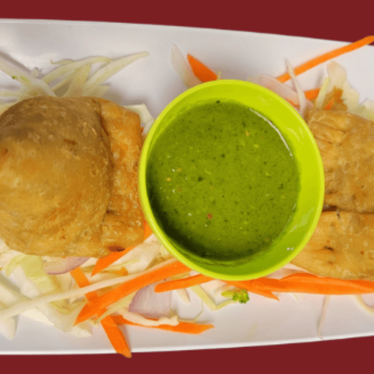 14. Veg Samosa  (2pc)