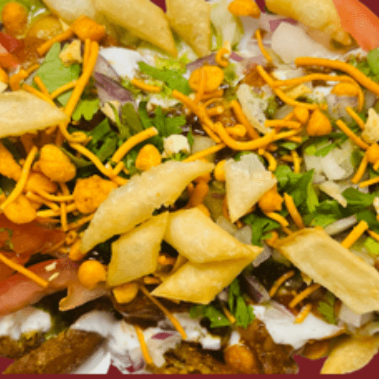 3.  Aloo Tikki Chaat