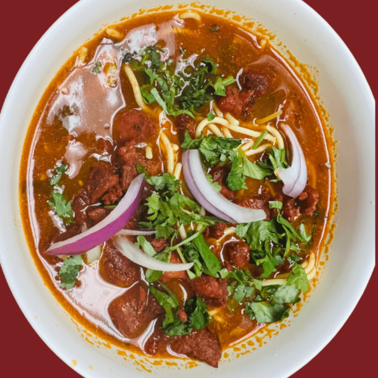134. Chicken Thukpa.