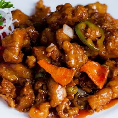 L18. Orange Flavored Beef or Chicken.