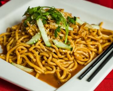 14. Cold Noodles with Spicy Sesame Sauce
