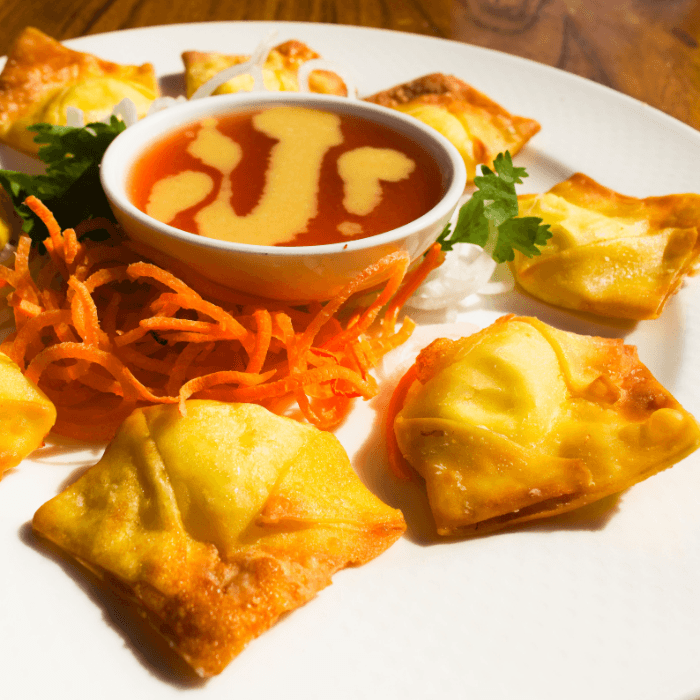 21. Crab Rangoon