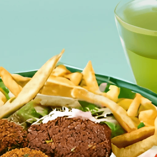 3 Falafel, Small Fries and 8 oz Drink