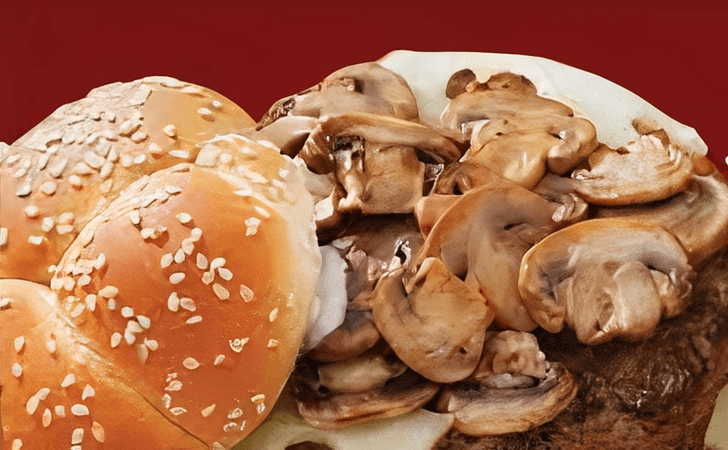 Mushroom Swiss Burger 1/3 lb