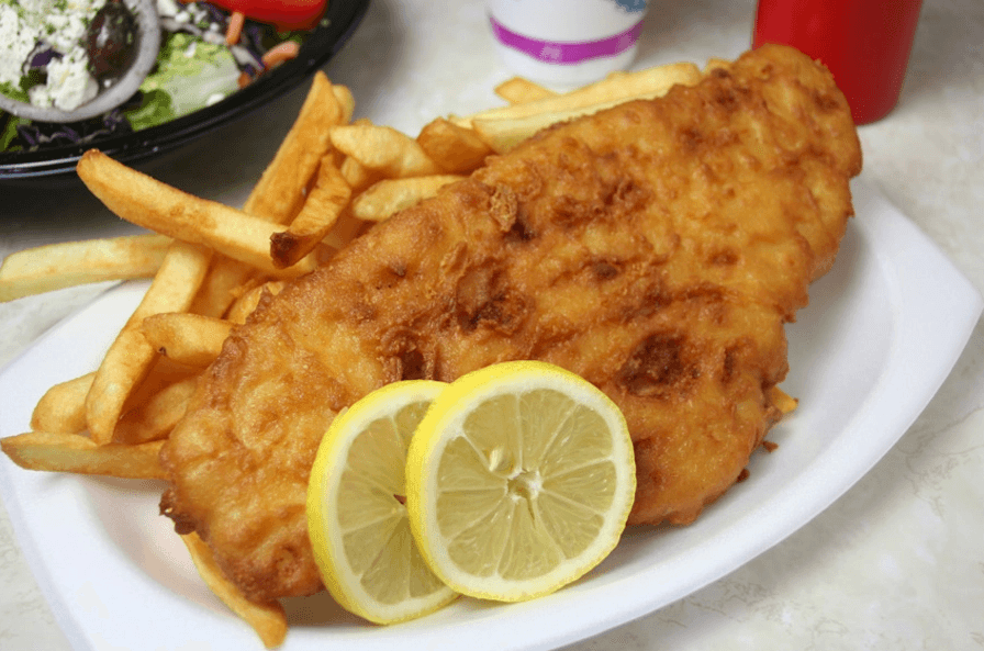 Fish & Chips Plate