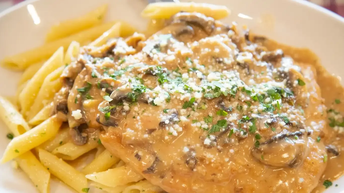 Penne Chicken Marsala