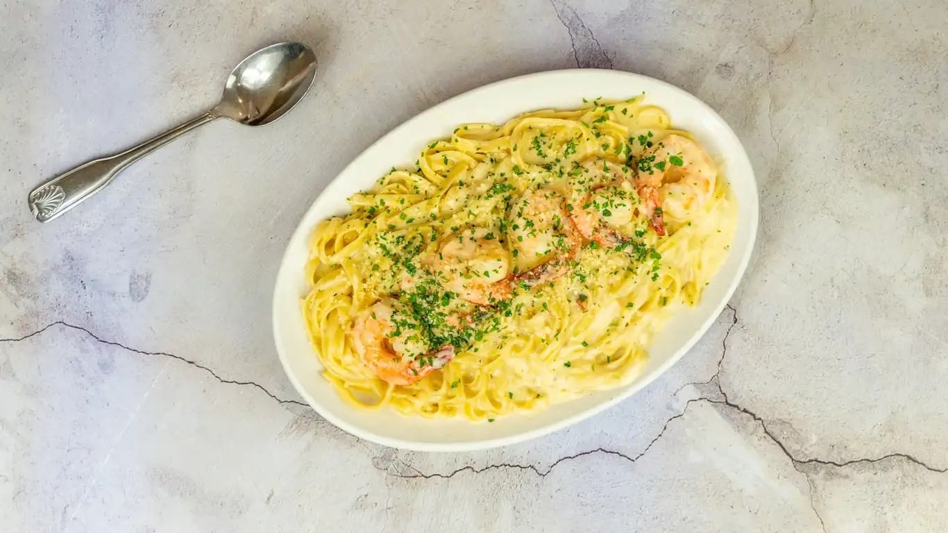 Shrimp Fettuccine Alfredo