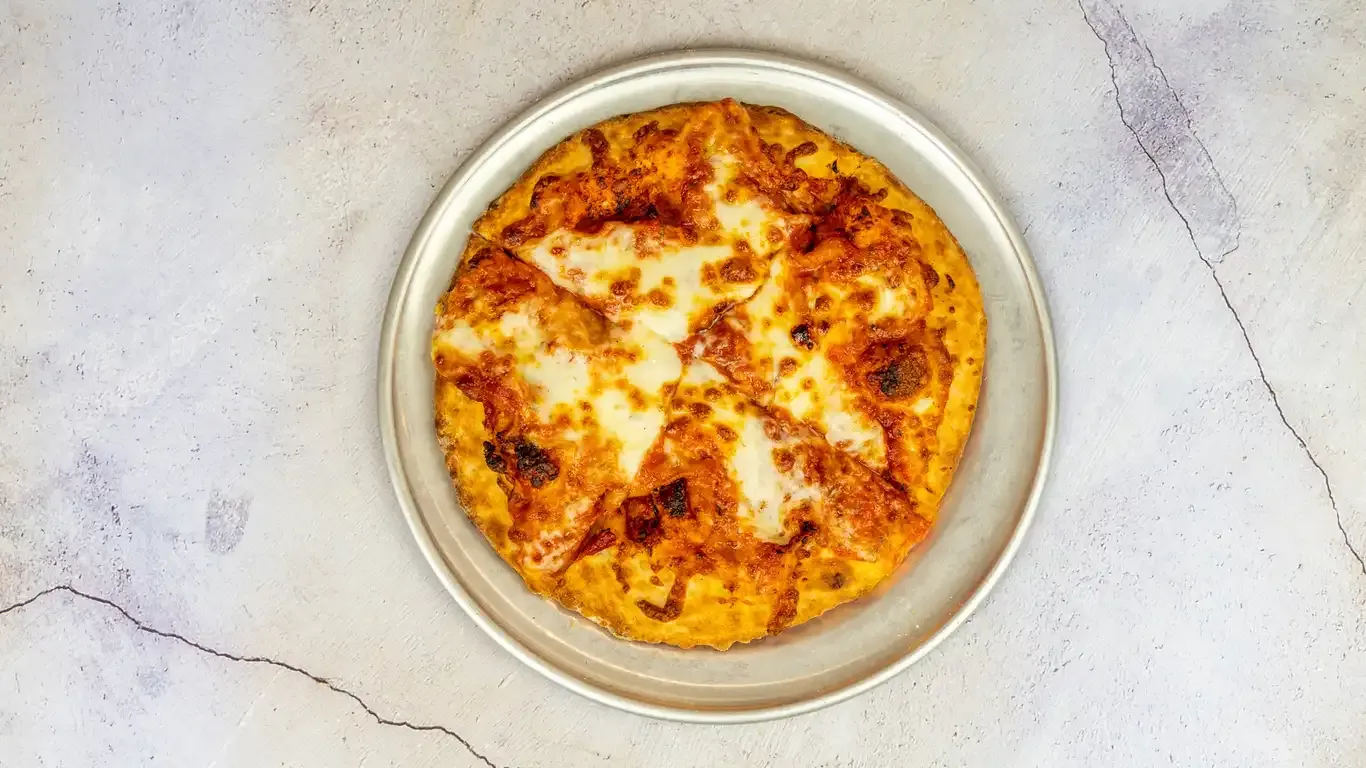 Children's cheese pizza.