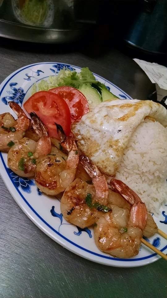 Grilled Shrimp (Tom Nuong)